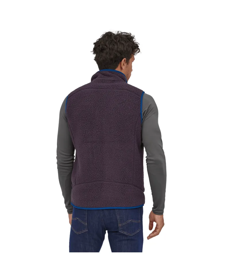 Patagonia Mens Retro Pile Vest Piton Purple-2